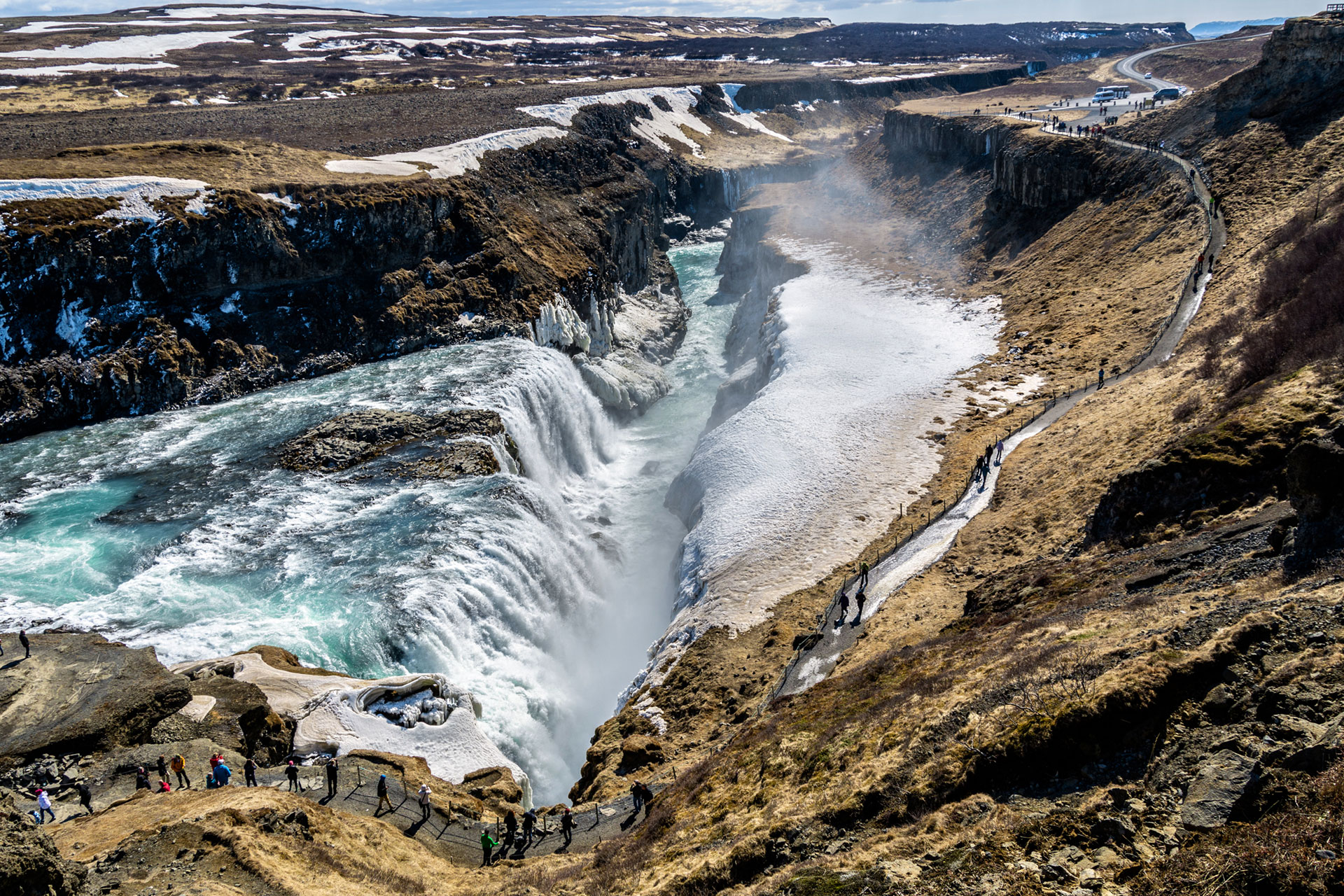 Gullfoss Waterfall